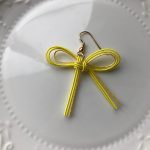 水引花結びのピアス