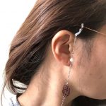 水引梅結びのメガネチェーン
