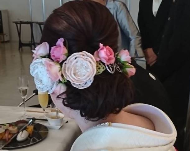 水引で作ったヘアアクセサリー｜結婚式で和装に合う髪飾り