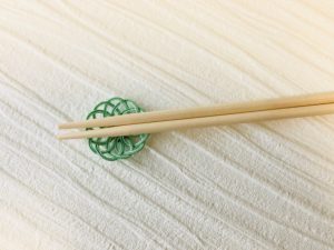 水引かけ結びの箸置き