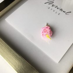 水引かけ結び小花のピアス