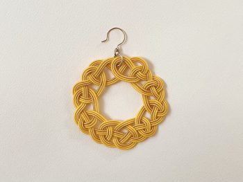 水引袈裟結びのピアス 水引袈裟結びのピアス