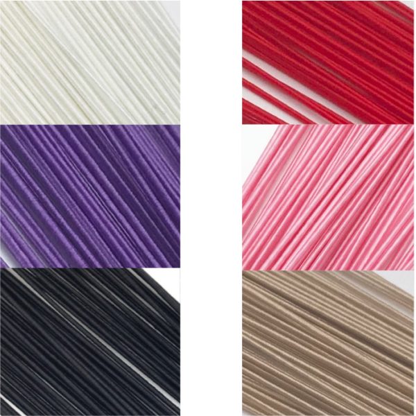 絹巻水引　10月人気の6色セット　新発売｜おまけ付き