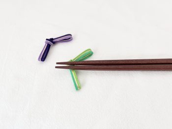 水引紐でつくるおもてなしの箸置き 水引紐でつくるおもてなしの箸置き