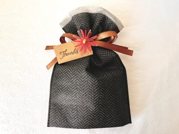 水引菊芯のラッピング飾り