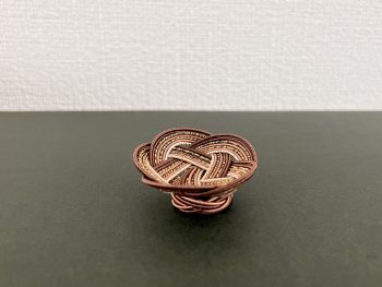 水引梅結びのアクセサリートレー 水引梅結びのアクセサリートレー