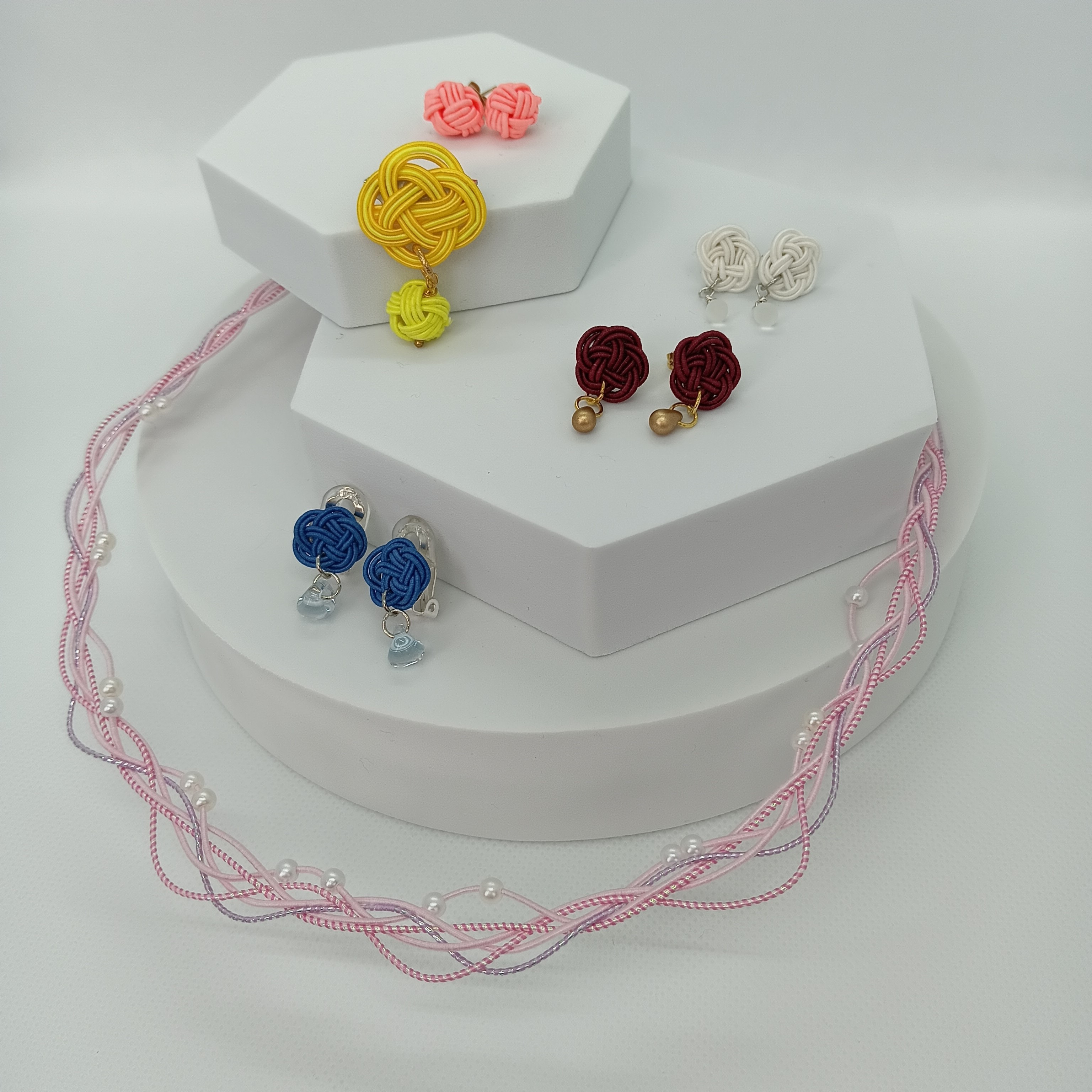 あわじ玉ピアス