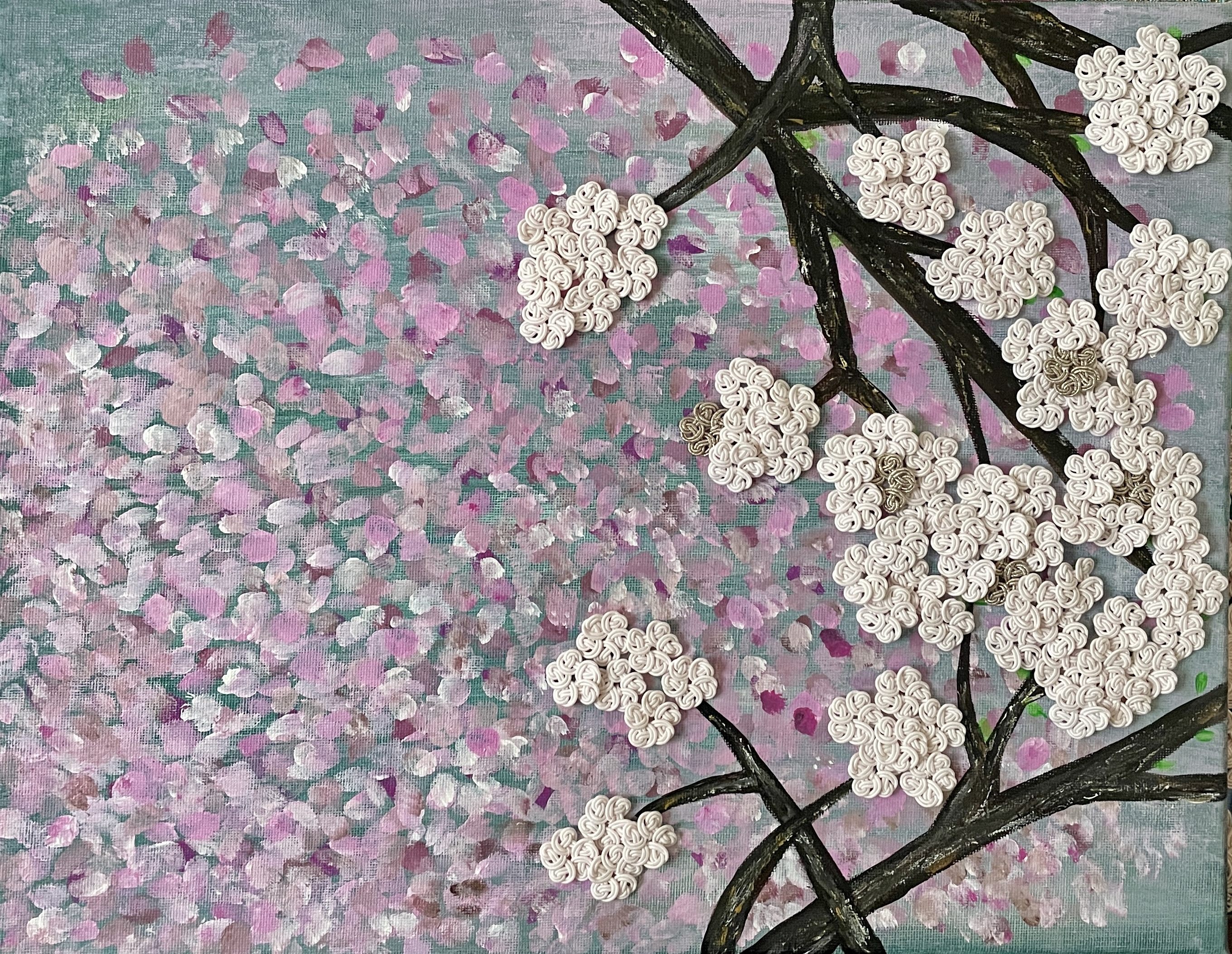 惜春の刻-Lingering Spring:A Moment of Wabi-Sabi