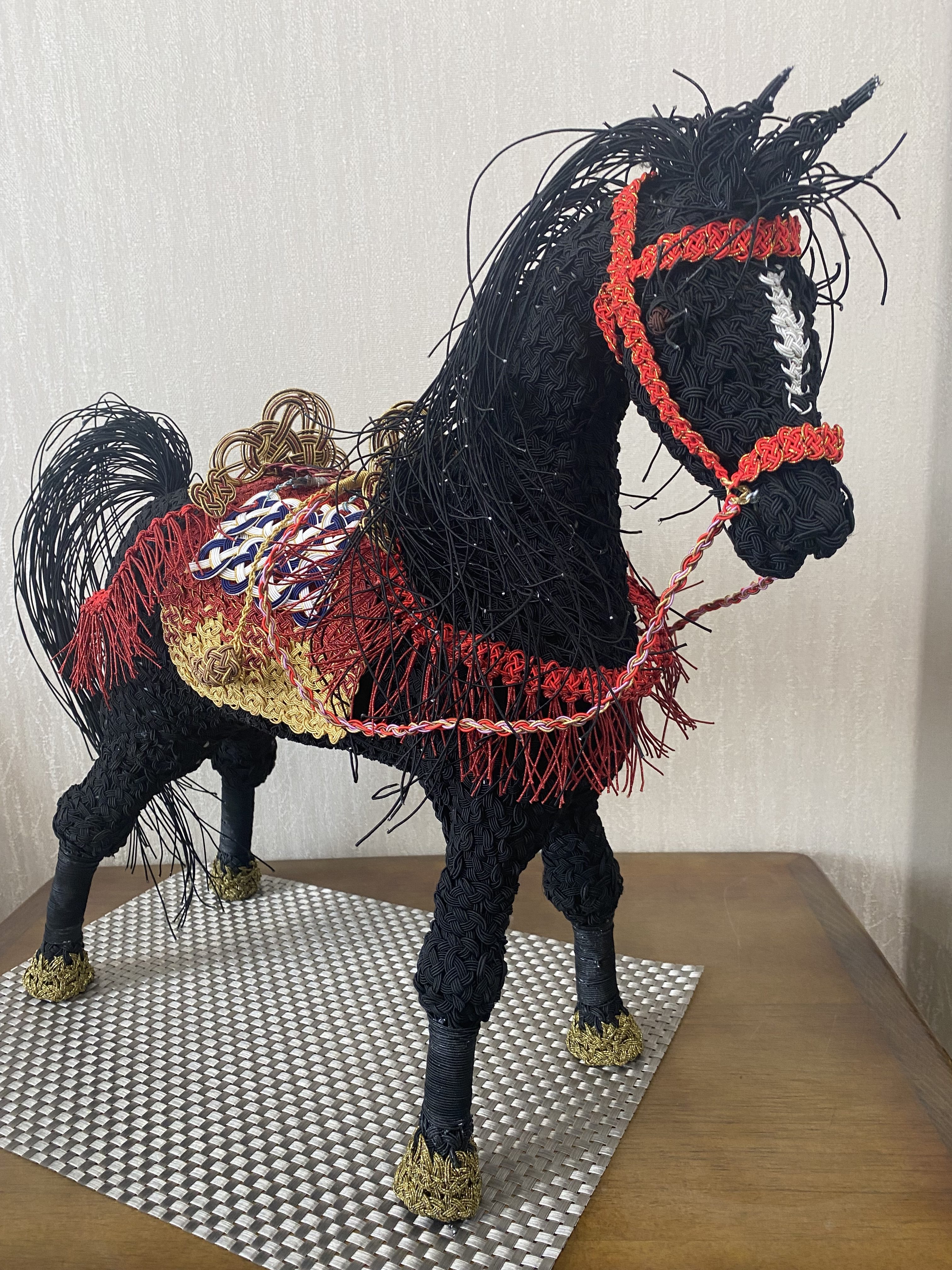 馬　「黒疾風」
